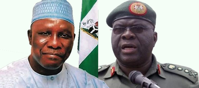 Gov Yakuwa and Genral Azazi